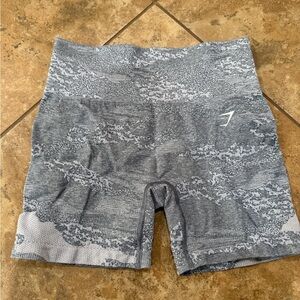 Gymshark Grey Seamless High-Rise Bike Shorts